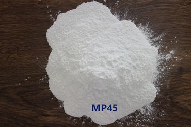 Άσπρη ρητίνη MP45 βινυλίου χλωριδίου σκονών που εφαρμόζεται στα σύνθετα Gravure μελάνια εκτύπωσης